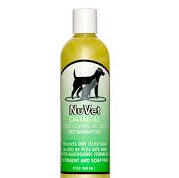 NuVet Oatmeal Pet Shampoo bottle